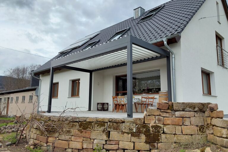 Lamellendach Kachelbild-Mobile